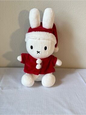 Miffy Santa bunny, a holiday-themed version